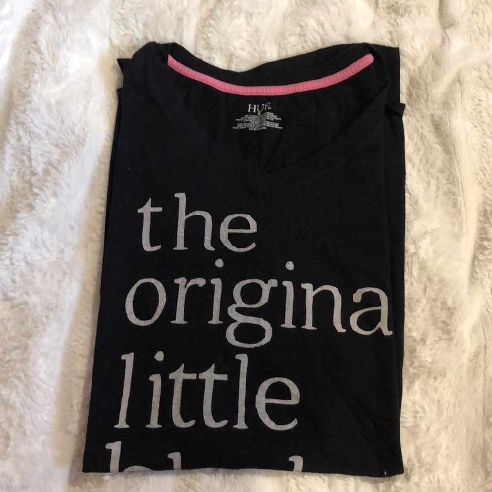 Black Pajama Dress with Writing